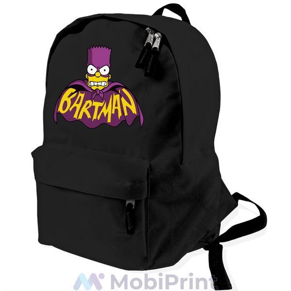 Дитячий рюкзак Бартмен Барт Сімпсон (Bartman The Simpsons) Чорний 9263-3409-BK фото