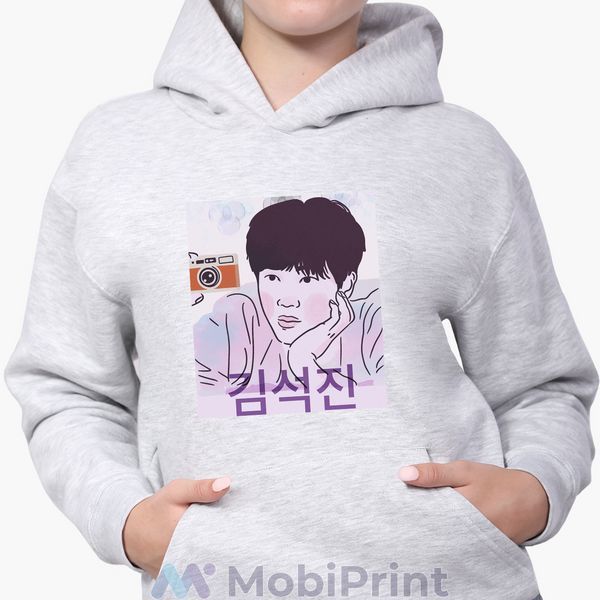 Худі дитячий Кім Сокчін БТС ( Kim Seok Jin BTS) 9298-3259-LG фото