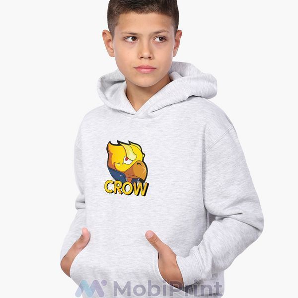 Худи детский Ворон Феникс Бравл Старс (Crow Phoenix Brawl Stars) 9298-1028-LG фото