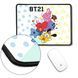 Килимок для миші з оверлоком БТС (BTS) L 5962-1166-XL фото 2