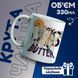 Кружка біла БТС (BTS) 20259-3271 фото 1