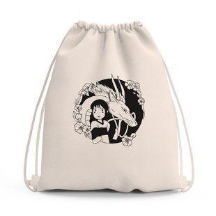 Сумка для обуви Тихиро Огино Сэн и Хаку Унесённые призраками (Spirited Away) сумка-рюкзак детская 10428-2647 фото