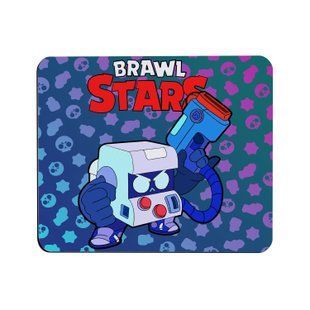 Килимок для миші 8 біт Бравл Старс (8-bit Brawl Stars) 25108-1002-XL фото