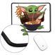 Килимок для миші з оверлоком Грогу Йода смачна їжа (Grogu Baby Yoda) L 5962-3524-XL фото 2