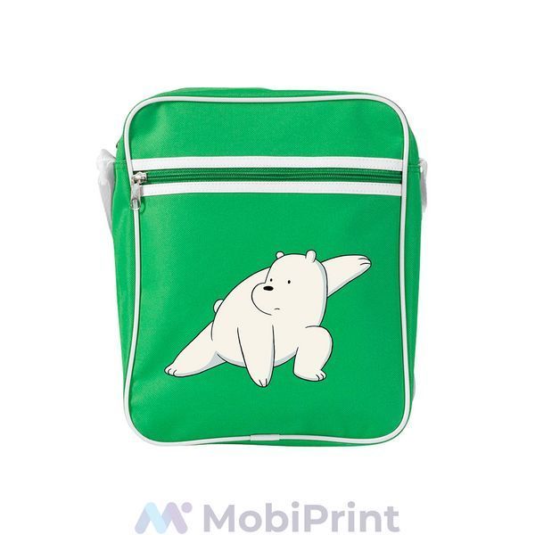 Сумка-мессенджер с принтом Белый медведь (Ice Bear) 92289-1775-KG фото