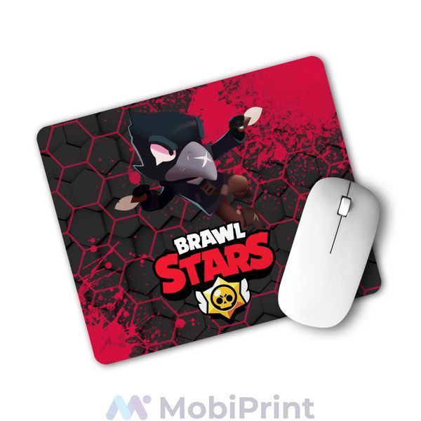 Килимок для миші Ворон Бравл Старс (Crow Brawl Stars) 25108-1023-XL фото