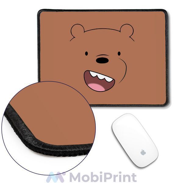 Коврик для мышки с оверлоком Гризли Вся правда о медведях (We Bare Bears) 5962-2663-XL фото