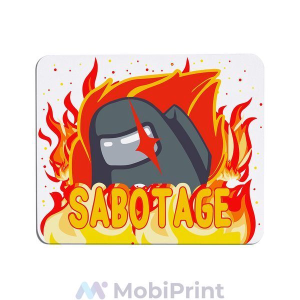 Килимок для миші Амонг Ас (Sabotage Among Us) 25108-2426-XL фото