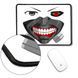 Коврик для мышки с оверлоком Токийский гуль Кэн Канэки маска(Tokyo Ghoul in mask) 5962-3525-XL фото 2
