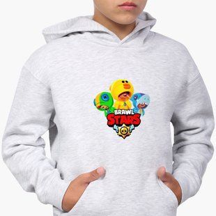 Худи детский (Brawl Stars) Бравл старс 9298-1701-LG фото