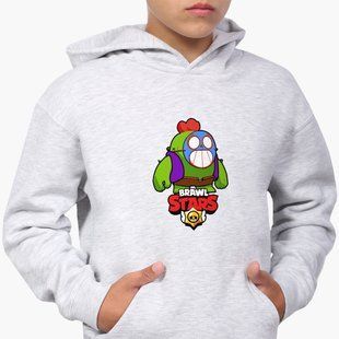 Худи детский Спайк (Spike with Pin El Primo Brawl Stars) 9298-2600-LG фото