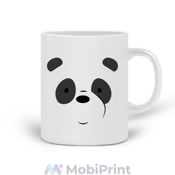 Кружка белая Панда Вся правда о медведях (We Bare Bears) 20259-2661 фото