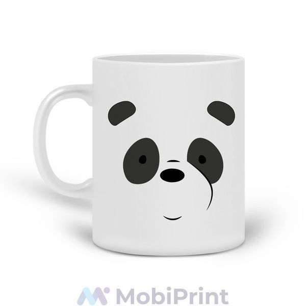 Кружка белая Панда Вся правда о медведях (We Bare Bears) 20259-2661 фото