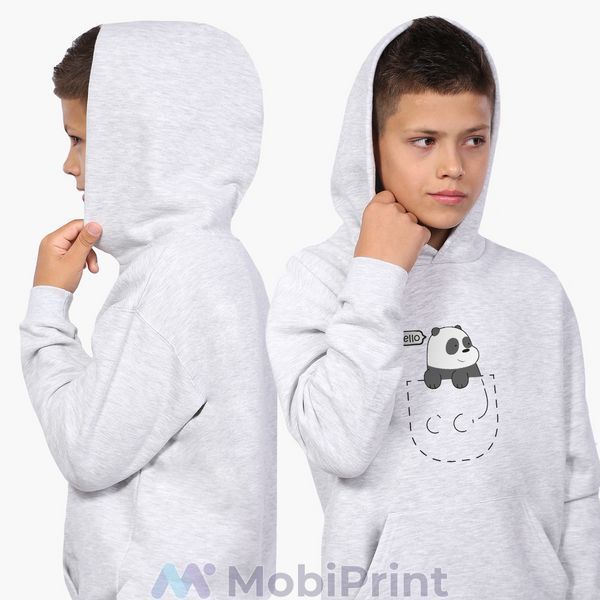 Худи детский Вся правда о медведях (We Bare Bears) 9298-2903-LG фото