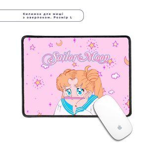 Килимок для миші з оверлоком Сейлор Мун (Sailor Moon) L 5962-2912-XL фото