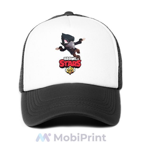 Кепка Тракер бейсболка дитяча Ворон Бравл Старс (Crow Brawl Stars) 33404-1023-BK фото