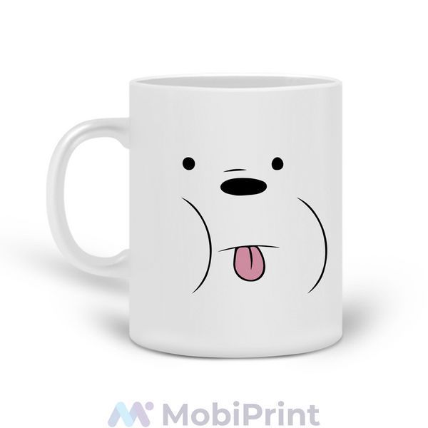Кружка белая Белый медведь Вся правда о медведях (We Bare Bears) 20259-2662 фото