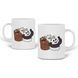 Кружка белая Вся правда о медведях (We Bare Bears) 20259-2665 фото 1