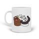 Кружка белая Вся правда о медведях (We Bare Bears) 20259-2665 фото 3