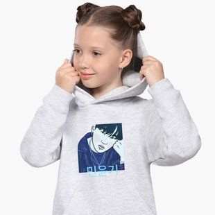 Худи детский Мин Юнги БТС (Min Yoongi BTS) 9298-3260-LG фото