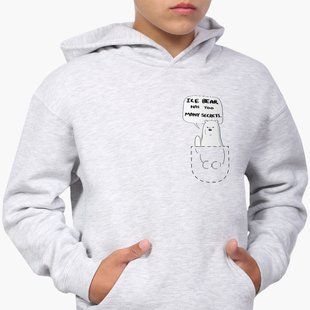 Худи детский Вся правда о медведях (We Bare Bears) 9298-2904-LG фото