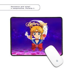 Килимок для миші з оверлоком Сейлор Мун (Sailor Moon) L 5962-2915-XL фото