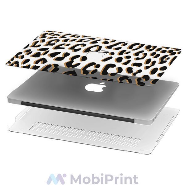 Чохол пластиковий для Apple Mackbook Air/Pro Леопард (Leopard) 3365-1762 фото