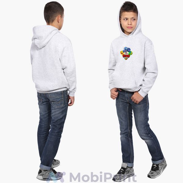 Худи детский (Brawl Stars) Бравл старс 9298-1702-LG фото