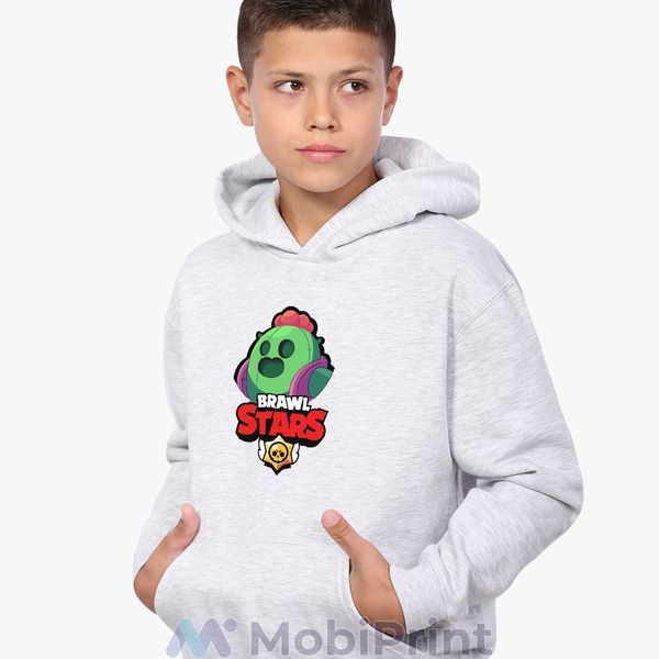 Худи детский Спайк Бравл Старс (Spike Brawl Stars) 9298-1030-LG фото
