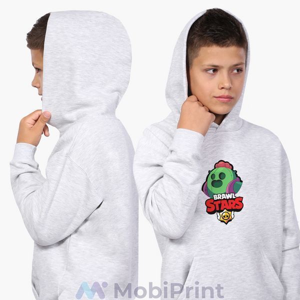 Худи детский Спайк Бравл Старс (Spike Brawl Stars) 9298-1030-LG фото