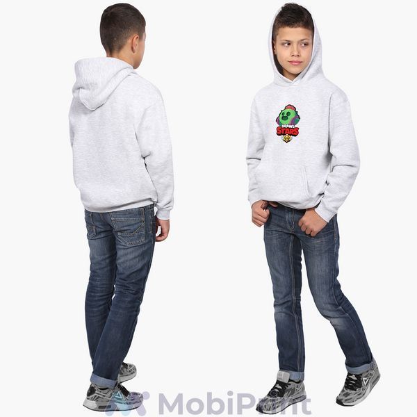 Худи детский Спайк Бравл Старс (Spike Brawl Stars) 9298-1030-LG фото
