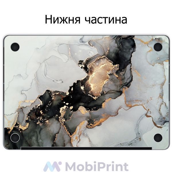 Комплект наклейок для Apple MacBook Pro / Air/Pro Мрамор (Marble) 1234-1742 фото