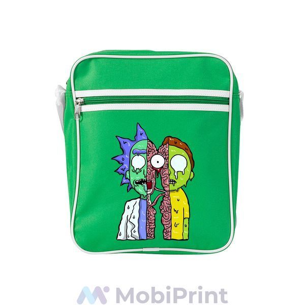 Сумка-месенджер з принтом Рік Санчез Рік та Морті (Rick Sanchez Rick and Morty) 92289-2940-KG фото