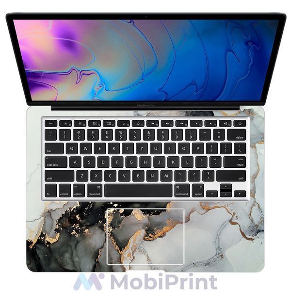 Комплект наклейок для Apple MacBook Pro / Air/Pro Мрамор (Marble) 1234-1742 фото