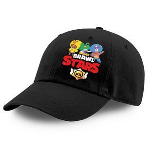 Кепка дитяча Бавовна Бравл Старс (Brawl Stars) 9273-1027-BK фото
