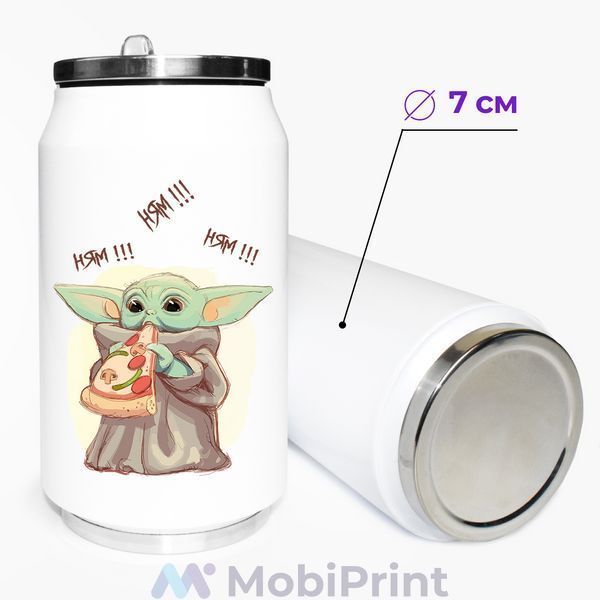 Термокружка Грогу Бейбі Йоду (Grogu Baby Yoda The Mandalorian) термобанка 31091-3519-350 фото