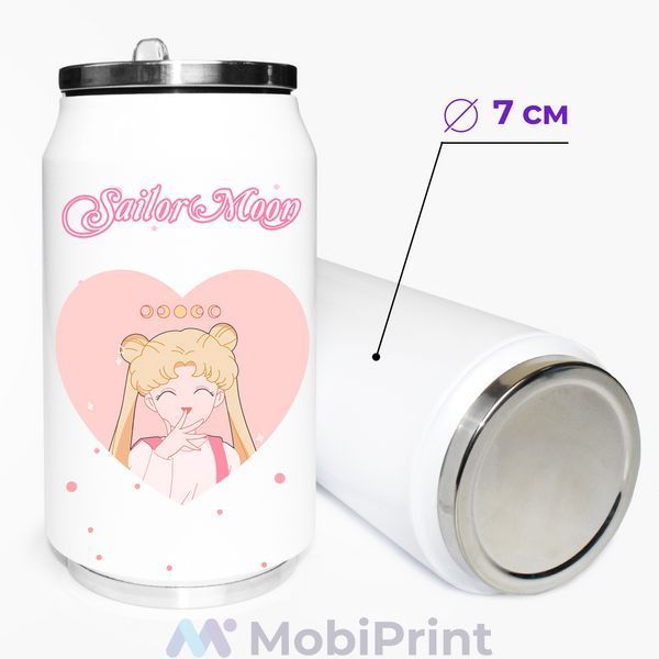 Термокружка Луна Кошки Сейлор Мун (anime Sailor Moon Cats) термобанка из нержавеющей 31091-2922-350 фото