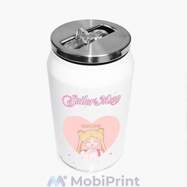 Термокружка Луна Кошки Сейлор Мун (anime Sailor Moon Cats) термобанка из нержавеющей 31091-2922-350 фото