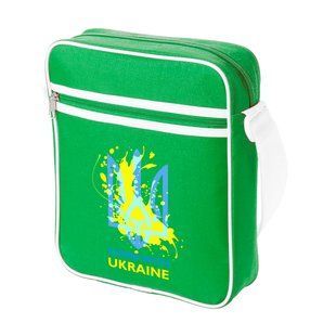 Сумка-месенджер з принтом Підтримую Україну 92289-3681-KG фото
