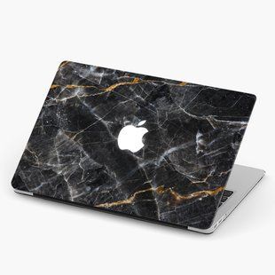 Чохол пластиковий для Apple Mackbook Air/Pro Темний Мармур (Dark Marble) 3365-1867 фото