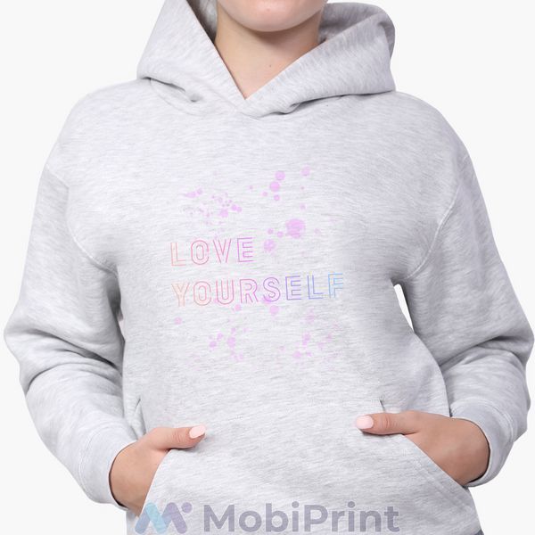Худи детский БТС Love yourself (BTS) 9298-3276-LG фото