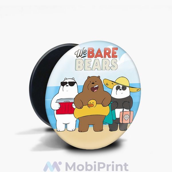 Попсокет Вся правда про ведмедів (We Bare Bears) Попсокет 8754-2893 фото