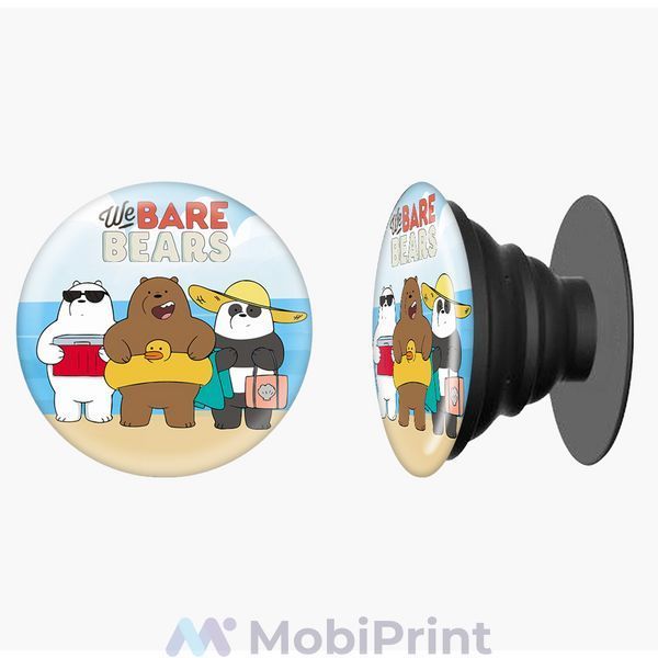 Попсокет Вся правда про ведмедів (We Bare Bears) Попсокет 8754-2893 фото